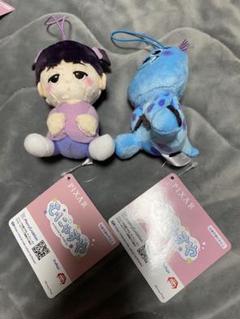 【むにゃすや】ピクサー　モンスターズインク　キーホルダー２個セット