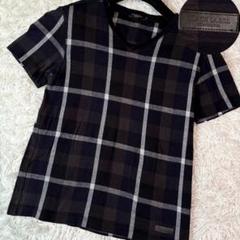 ✨美品/近年モデル✨ブラックレーベルクレストブリッジ Tシャツ CBチェック 黒
