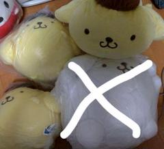 ポムポムプリン ぬいぐるみ 雪まつり BIGぬいぐるみ ホワイト 白 レア 希少 ポムポムプリン - ポムポムプリン ぬいぐるみ 白の通販 by