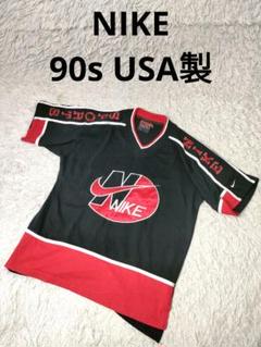 NIKE　ナイキ　90s　ホッケーゲームシャツ　USA製　Lサイズ　ヴィンテージ