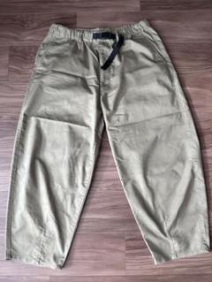 MUJILABO ムジラボ　抗菌防臭ストレッチチノワイドテーパードパンツ M