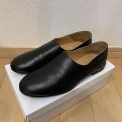 que shoes プレーン Lブラック 新品未使用 que shoes plain キューシューズ ブラック Lの通販 by umepie's