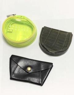 訳あり ☆【新品◆3点セット】Vassant コインケース 名刺入れ 束入れ - 長財布