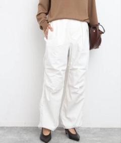 Deuxieme Classe  　新品未使用　ミリタリーカーゴパンツ　36 白 Deuxieme Classe 新品未使用 ミリタリーカーゴパンツ 36 白
