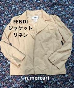 驚きの価格が実現！ FENDI♡フェンディ*fendi*ジャケット*リネン*44サイズ - メルカリ ジャケット・アウター