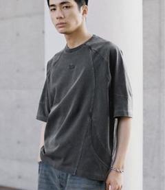 WYM LIDNM CURVED SEAM VINTAGE WASHED TEE
