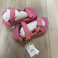 ザラキッズサンダル新品未使用21.5㎝