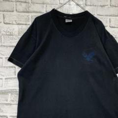 USA製90sヴィンテージTシャツ！シングルステッチ　ブラック半袖古着L724