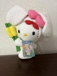 ご当地キティ ハローキティ　山陰　因幡の白兎　タグ付き　ぬいぐるみ ご当地キティ ハローキティ 山陰 因幡の白兎 タグ付き