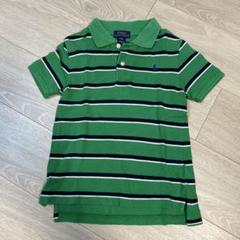 Polo Ralph Lauren 緑 ストライプ ポロシャツ