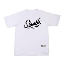 新品SLAMBLE ホワイト　Tシャツ L