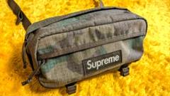 SUPREME ウエストバッグ ボディバッグ カモフラ 迷彩