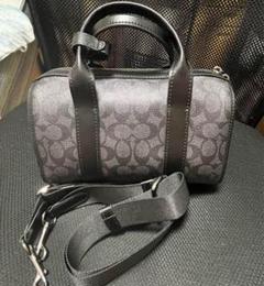 極美品 コーチ ボイジャー ジム バッグ グレー 2way 大容量 ナイロン 2025年最新】COACH カラー：グレイ系 ボストンバッグ・旅行用