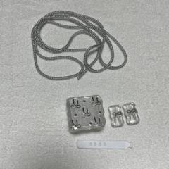 ★携帯充電器カバー ケーブル断線予防 漏電防止用　保護カバー リボン柄