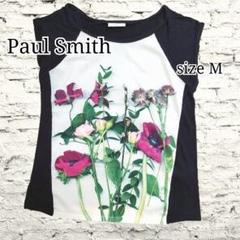 新品 希少 ポールスミス Tシャツ M 花柄 トップス カットソー 2025年最新】Paul Smith 柄・デザイン：花柄 レディース 半袖(T