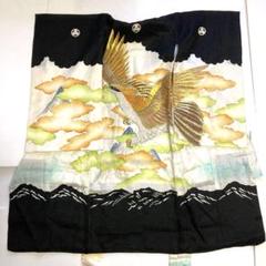 男の子　祝い着　産着　鷹　刺繍　男児祝い着　刺繍祝い着　お宮参り男児着物