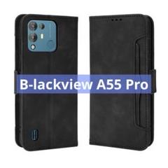 YEZHU For B-lackview A55 Proケース手帳型 PUレザー