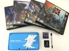 【美品】 3DS モンスターハンター4 ハンターパック 3G〜XXソフト付き