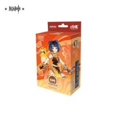 原神 七星召喚 スクロース ランク4 3枚セット ⚠️傷あり品⚠️ 原神 カード 七聖召喚 スクロース 等級4 公式