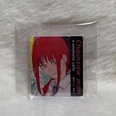 チェンソーマン　アニメイトカフェ　アニカフェ　アクリルバッジ　マキマ