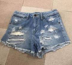 デニムショートパンツ