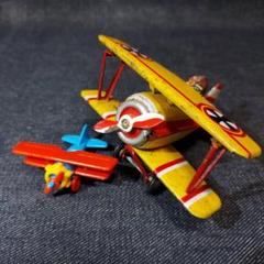 飛行機 ブリキ 置物 アメカジ ブリキのおもちゃ 飛行機 airplane 置物 オブジェ インテリア