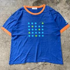 volvic ボルビック 公式 リンガーTシャツ ブルー