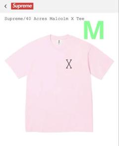 Supreme 40 Acres Malcolm X Tee ライトピンク M