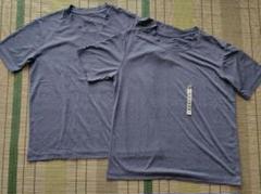 【2着セット】吸汗速乾　UVカット　Tシャツ　М　グレー