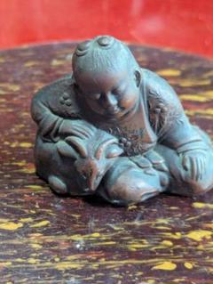 鹿寿老人の香炉 (杖なし) 置物 古銅 古美術品 骨董 時代物 銅製 工芸品 古銅鹿寿老香炉 | アーカイブ | 岡山・倉敷の骨董品・古美術