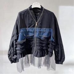 ViCHIC. 異素材ドッキングジャケット ViCHIC. 異素材ドッキングジャケット - メルカリ