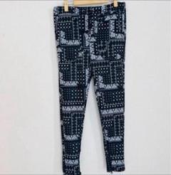【美品】CAMBIO　カンビオ　 バンダナプリント　ジャージパンツ　ペイズリー
