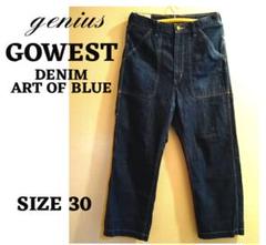 GOWEST デニム ワイド ワークパンツ SIZE 30のサムネイル