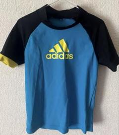 adidas ラッシュガード 青/黒/黄