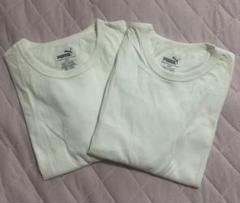 PUMA プーマ Tシャツ 半袖 白 S 2点セット