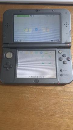 new3dsll メタリックブラック　比較的美品　上画面ips液晶　784MN