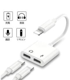 iPhone iPod iPad イヤホン 充電ケーブル 変換アダプター 充電器