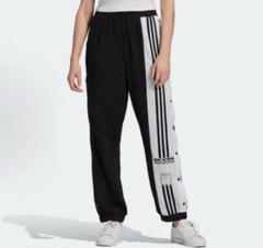 adidas サイドボタンパンツ レディース 黒 J/MサイズGJ6580