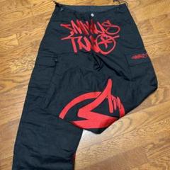 Y2K minus two カーゴパンツ　XS ノーブランド　ブルー New Minus Two Cargo Y2k Casual Baggy Streetwear Sport Gym