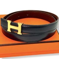 【美品/箱付き】HERMES コンスタンス　ベルト　マルジェラ期　リバーシブル m10909_1.jpg