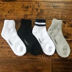 【新品未使用品・4足セット】UNIVERSAL PRODUCTS ソックス 靴下