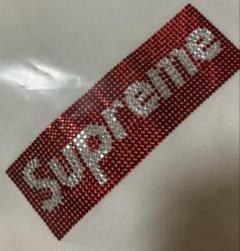 美品　SUPREME × SWAROVSKI Box Logo Tee Tシャツ