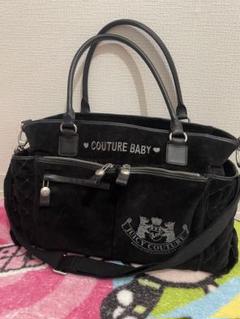 juicy couture 黒 キルティング マザーズバッグ 2025年最新】ジューシークチュール マザーズバッグの人気