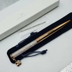 スワロフスキーボールペン 2020年限定 クローバー チャーム付き スワロフスキーボールペン 2020年限定 クローバー チャーム付き
