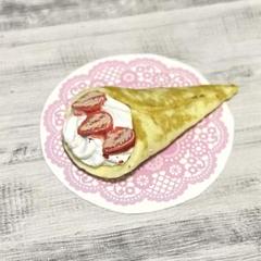 食品サンプル　クレープ きてれつ工房🍝食品サンプルクリエイター | 【クレープ6種