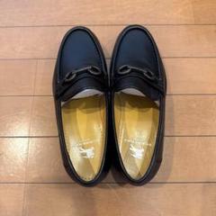 BURBERRY LONDON バーバリー タッセルローファー 25cm 新品 美品】バーバリー タッセルローファー メダリオン ブラック 25cm