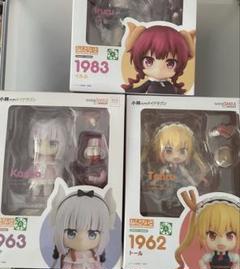 ねんどろいど　小林さんちのメイドラゴン　3点セット