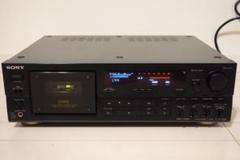 SONY TC-222ESG カセットデッキ フロント開かない専用の箱&取説付 扉が開かないSONY製カセットデッキTC-K222ESJの修理と