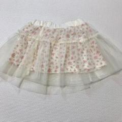 花柄スカート 80