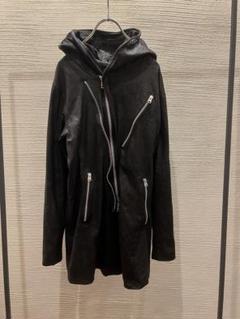 00s archive japanese label hoodie coated